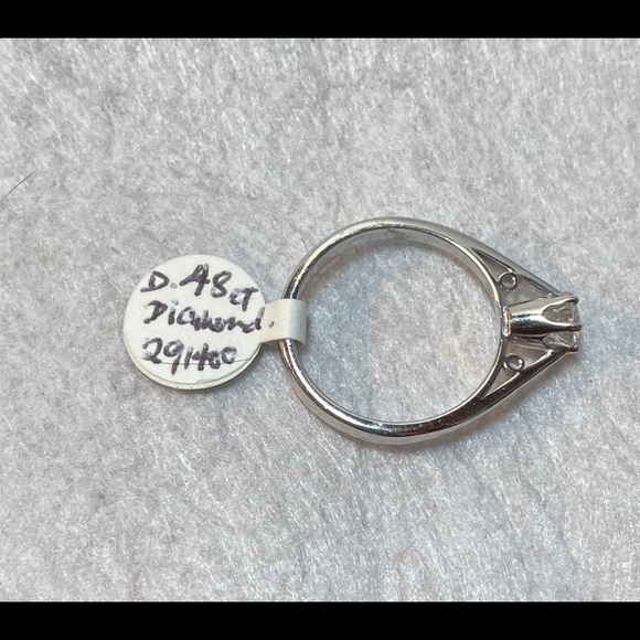 Diamond solitaire.48ct - Picture 3 of 6